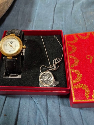 Disney mickey necklace - mickey, watch