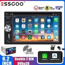 6.2" Double DIN Touch Screen