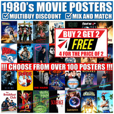 80s Classic Movie Posters