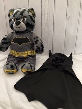 Build A Bear Batman Bear 80th Anniversary With Outfit