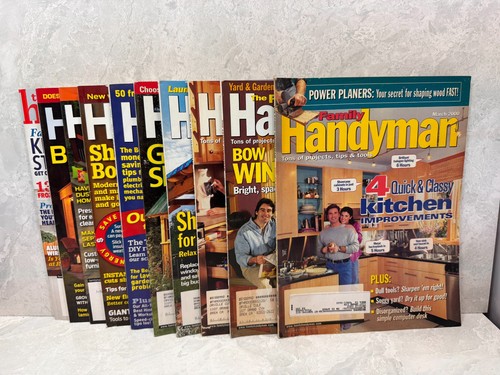 Family handyman magazine lot - family,