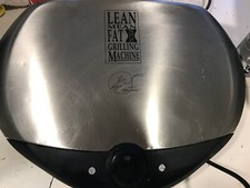 George Foreman Silver Grilling