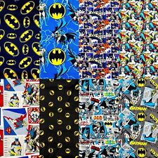 DC Comics Licensed Printed Fabric 100% Cotton Sheet Craft Material 110cm wide