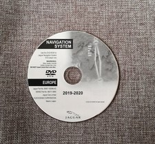 XF, XK ,XKR Sat Nav Disc Update Navigation Map Jaguar DVD 2019-2020