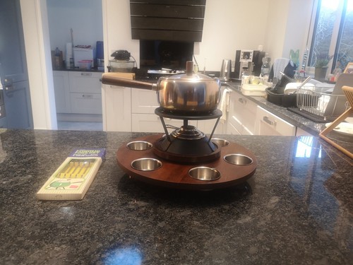 Vintage fondue set - vintage, with