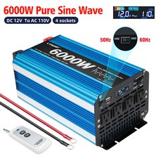 3000W/6000W Pure Sine Wave