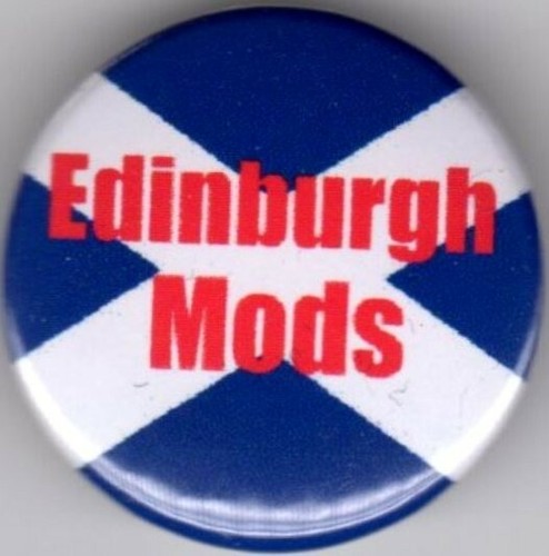 Edinburgh mods pin - edinburgh, button