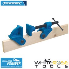 Silverline Cramp Head Set 40mm Jaw Clamp Clamping Tool Woodwork DIY