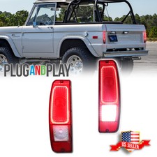 Pair Red LED Tail Lights For