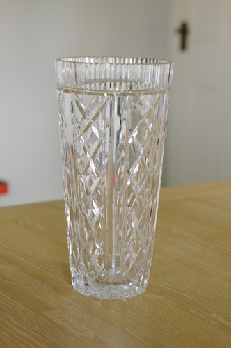 Waterford crystal vase - vase, large