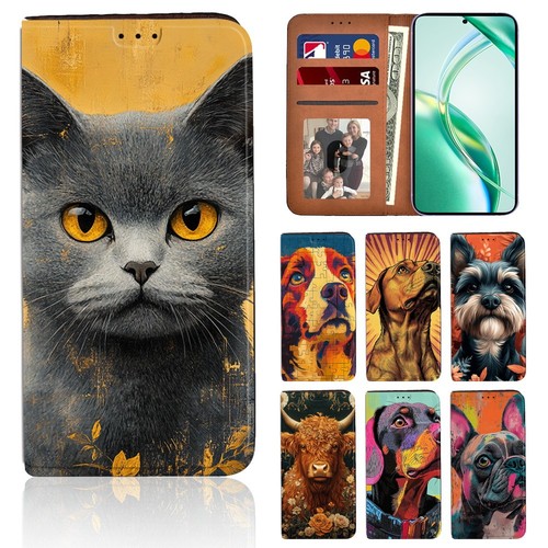 Gold foil animal design - gold,