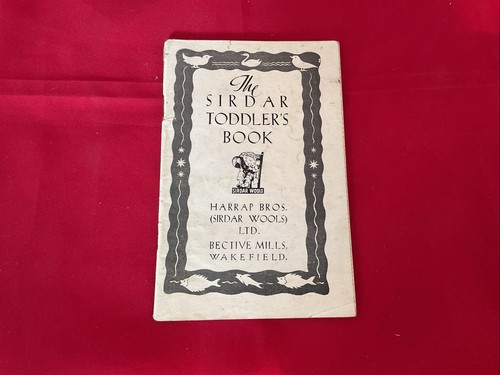 Vintage sirdar toddlers book - vintage,