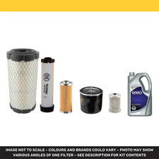 Engine Filter & Lubricant Kit fits TAKEUCHI TB216