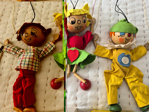 Pelham vintage marionette - vintage,