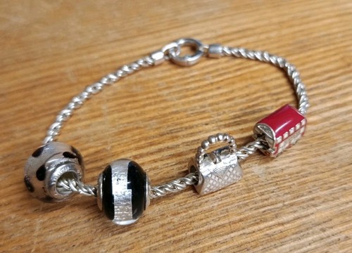 Silver truth snake bracelet - silver,