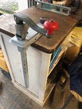 Vintage Bonzer Commercial Tin Can Opener for Bench