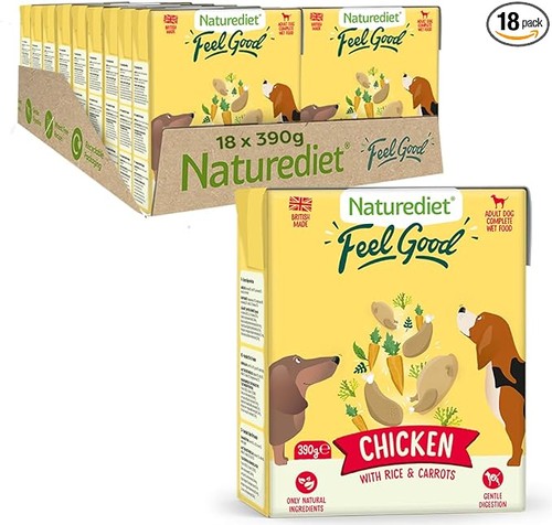 Naturediet feel good wet dog - -,