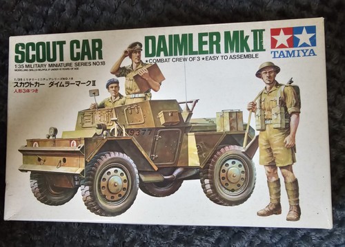 Tamiya scout car daimler - scout,