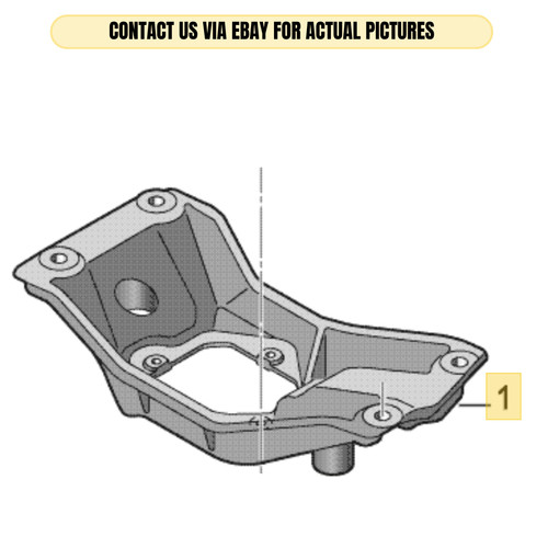 2012 audi rear engine mount - 2012,
