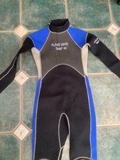 black rock surf 40 full length wetsuit wet suit childs XL approx 10/12 years