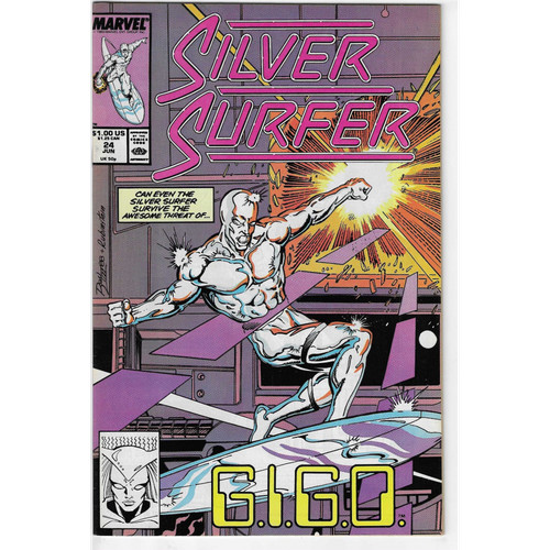 Silver surfer 24 - silver,