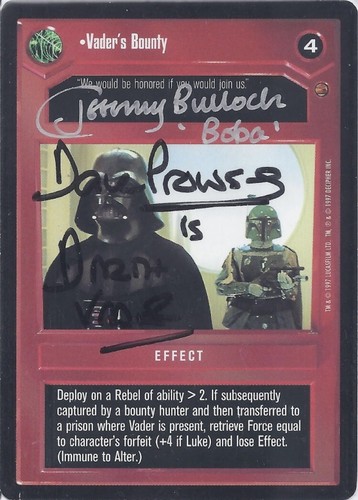Star wars ccg dave prowse - star,