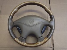 JAGUAR WOOD / LEATHER STEERING WHEEL FITS S TYPE