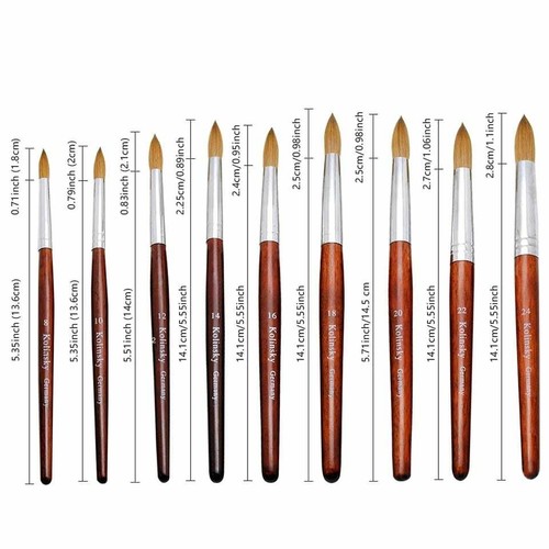Acrylic nail brush - nail,