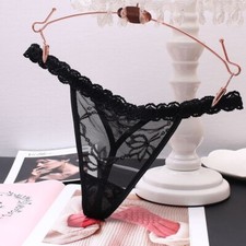 Personalized Lace Thong With