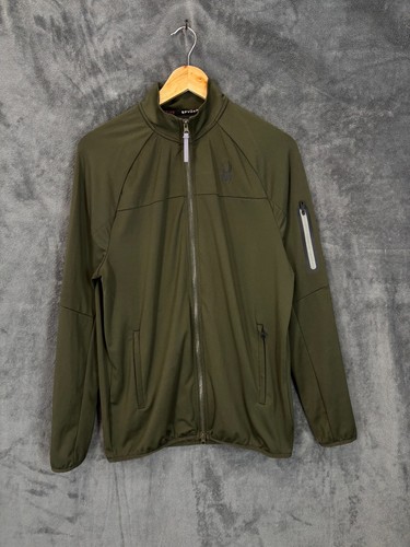 Spyder jacket men - medium, green