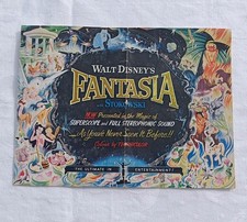 Walt Disney's Fantasia Programme of Music Film Leaflet Brochure Flyer 1957
