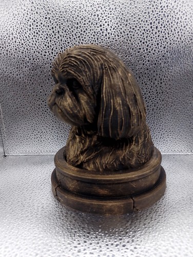 Shih tzu bust - shih,