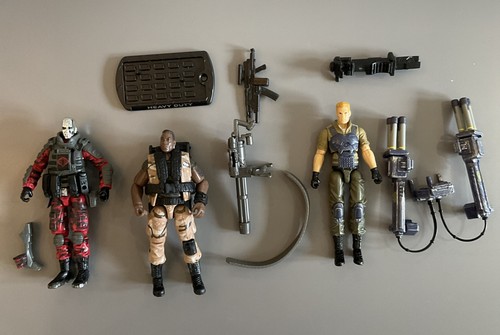 Joe action force figures - gi, joe/action