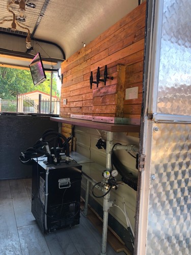 Horse trailer converted bar - horse,