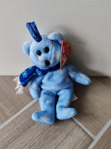 1999 holiday teddy beanie - ty,