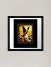 Toy Fox Terrier Sunflower