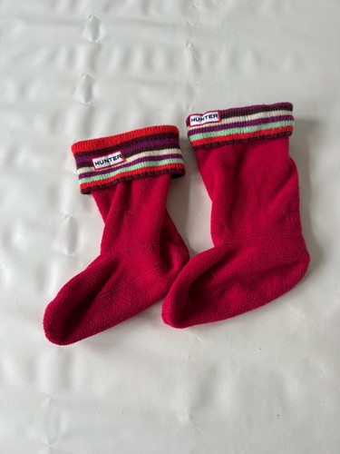 Hunter wellie socks red kids - wellie,