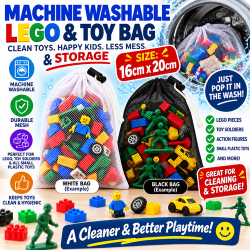 Machine wash lego pieces - pieces, &