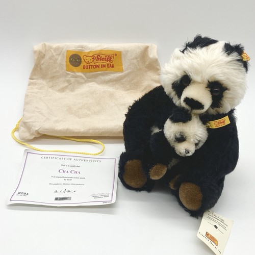 Steiff cha panda - cha,