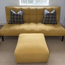 Sofa Bed Yellow From Made.com