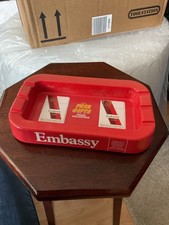 Embassy Number One Ashtray Plastic Used Pub Ashtray Man Cave Tobacco No 1