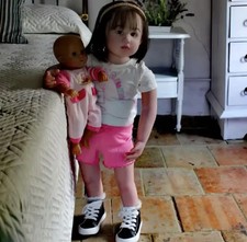 Painted 30in Reborn Baby Doll