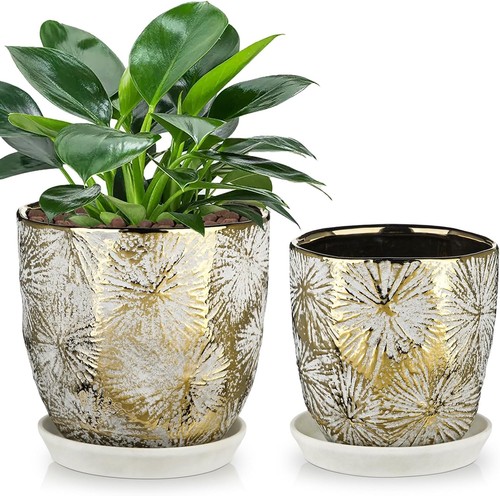Pcs gold embossed ceramic - 2,