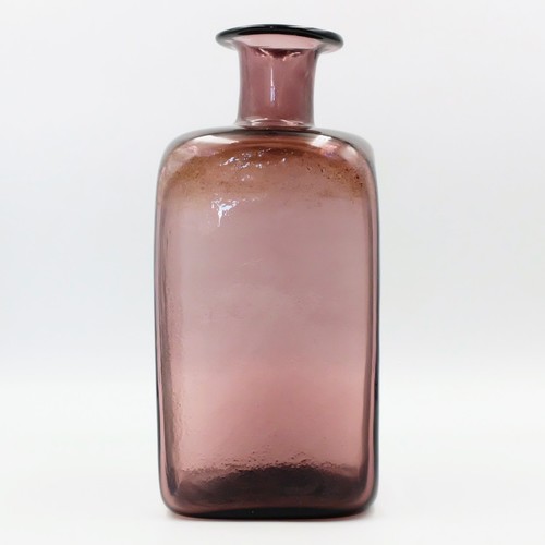 Square apothecary bottle - square, hand