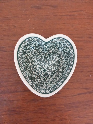 Heart shaped dish - heart-shaped, polish
