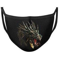 DRAGON HEAD Face Mask Washable Breathable Reusable Dragon Rock Mask 