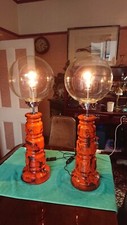 Large pair west german pottery - pair,