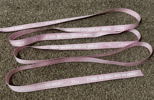 Pink dior ribbon gift - pink,