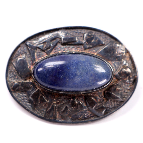 Silver brooch arts - brooch, crafts