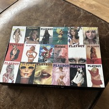 2010 'Playboy Fragrance' Poker Set With 2 Packs of Cards 25 Chips And Five Dice.